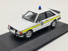 1/43 1984 Ford Escort Mk3 XR3i - British Police - Durham - Corgi Vanguards | Model Car