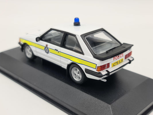 1/43 1984 Ford Escort Mk3 XR3i - British Police - Durham - Corgi Vanguards | Model Car