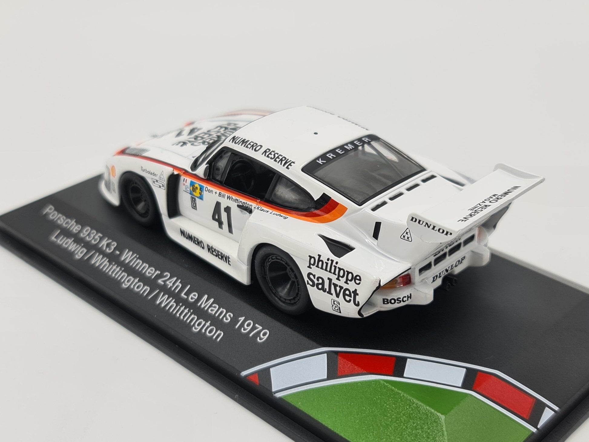 1/43 1979 Porsche 935 K3 - Ludwig / Whittington / Whittington - CMR