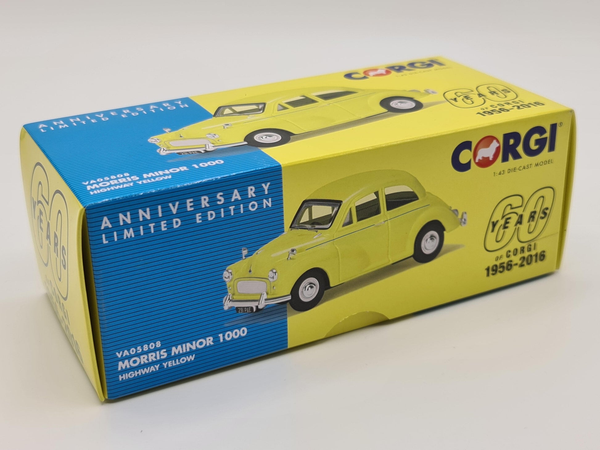 1/43 1956 Morris Minor 1000 - Corgi 60th Anniversary Edition - Corgi Vanguards