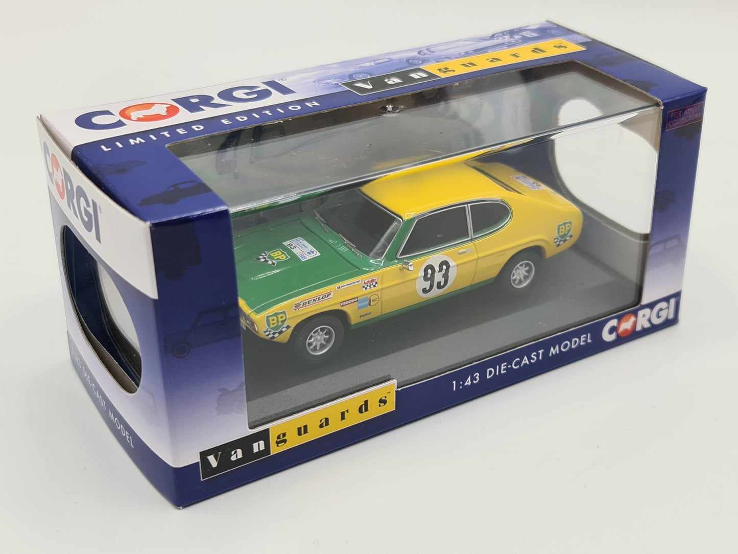 1/43 1969 Ford Capri RS2600 Mk1 Tour de France - Corgi Vanguards