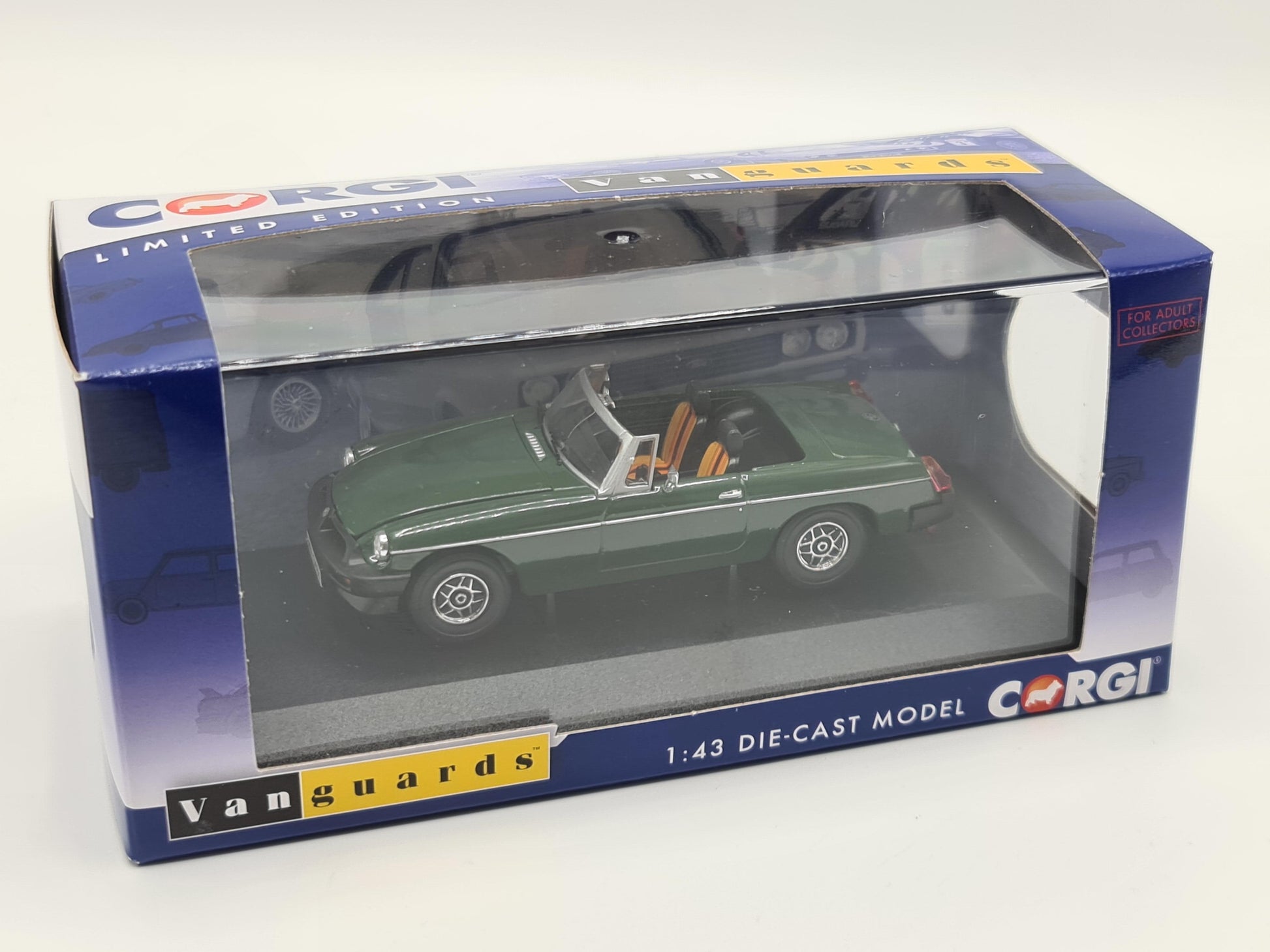 1/43 1983 MGB Roadster V8 - Don Hayter's Car - Corgi Vanguards | Model Car
