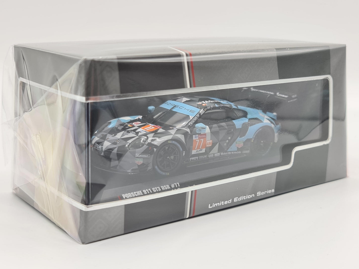 1/43 2018 Porsche 911 GT3 #77 - Ried / Andlauer / Campbell - IXO