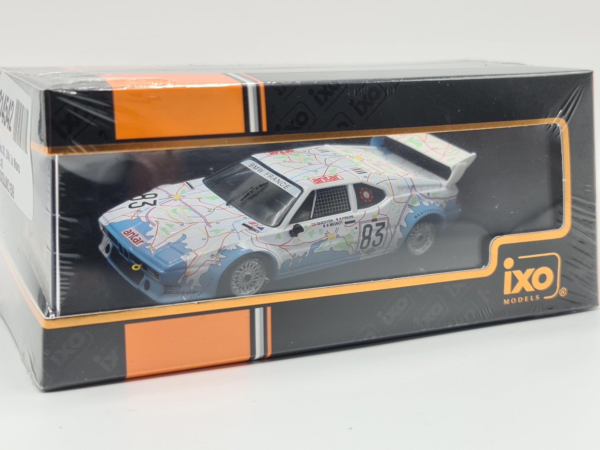 1/43 1980 BMW M1 #83 - Pironi / Quester / Mignot - IXO