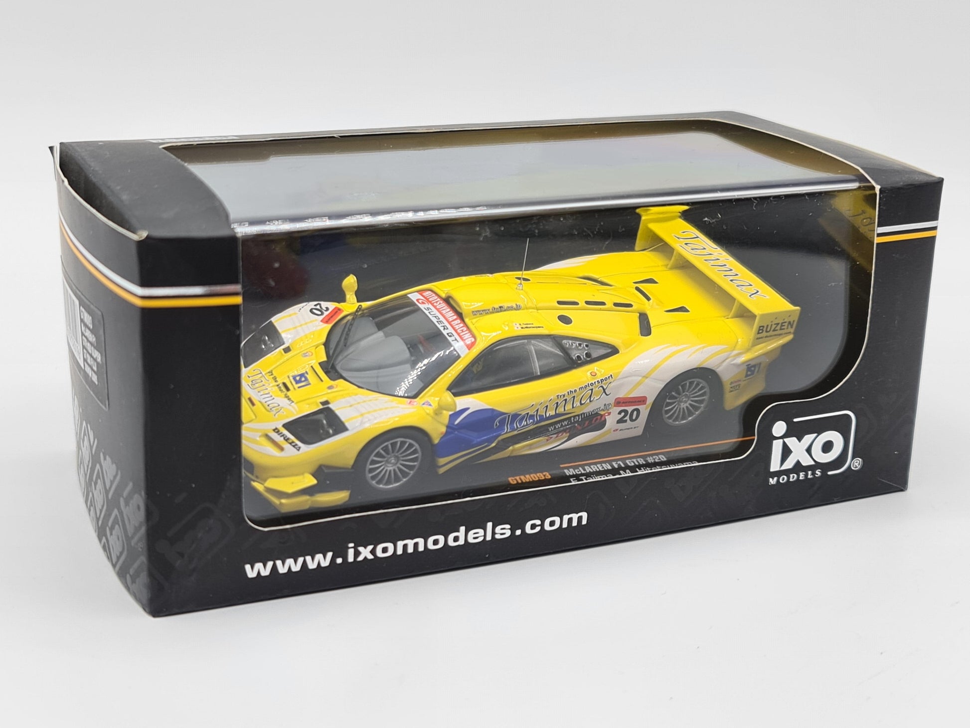 1/43 2005 McLaren F1 GTR - Super GT 500 Fuji 300km - Tajima / Hitotsuyama - IXO | Model Car