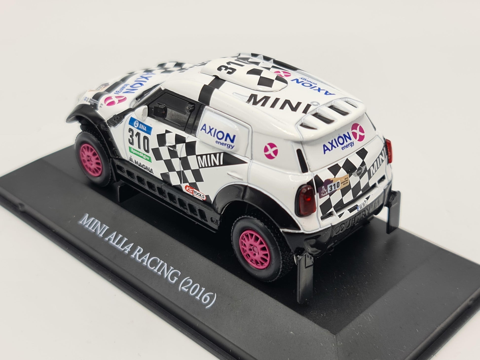 1/43 2016 Mini All 4 Racing - Dakar Rally - Terranova / Graue