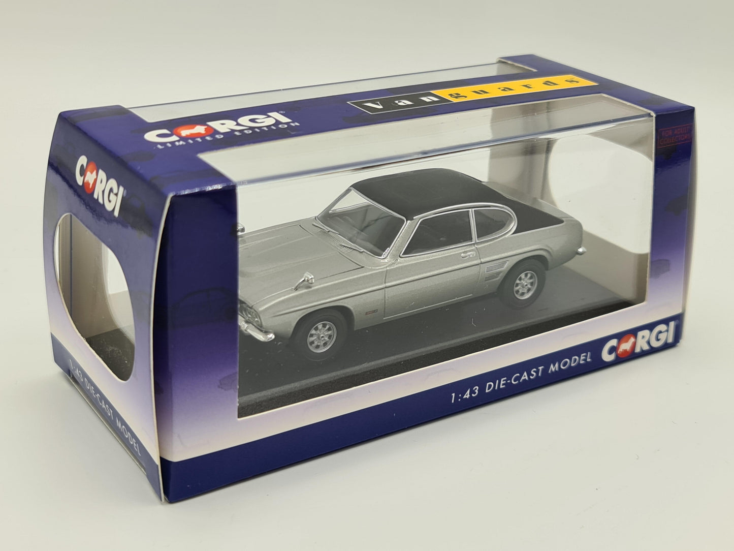 1/43 1972 Ford Capri Mk1 3000E - Corgi Vanguards
