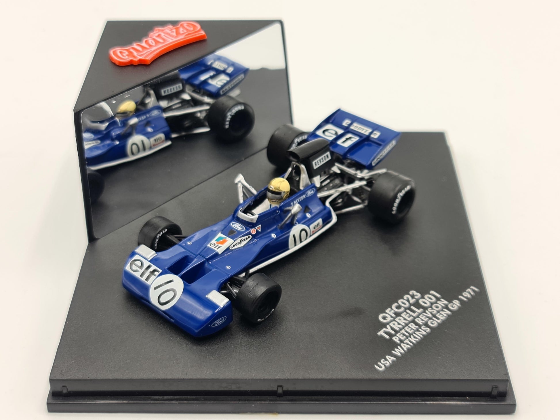 1/43 1971 Tyrrell 001 - Peter Revson - Quartzo