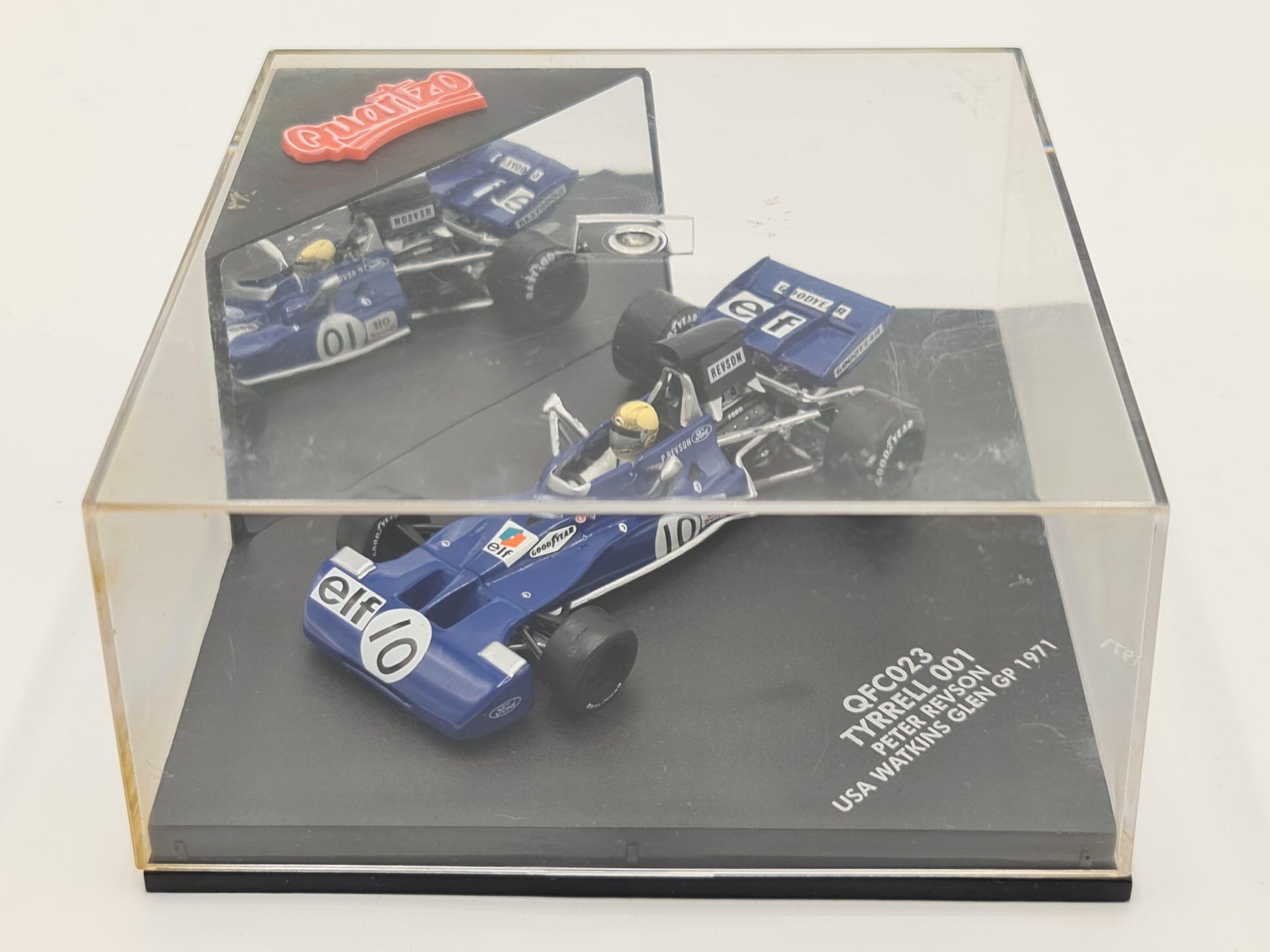 1/43 1971 Tyrrell 001 - Peter Revson - Quartzo