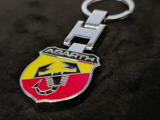 Abarth Logo Keyring