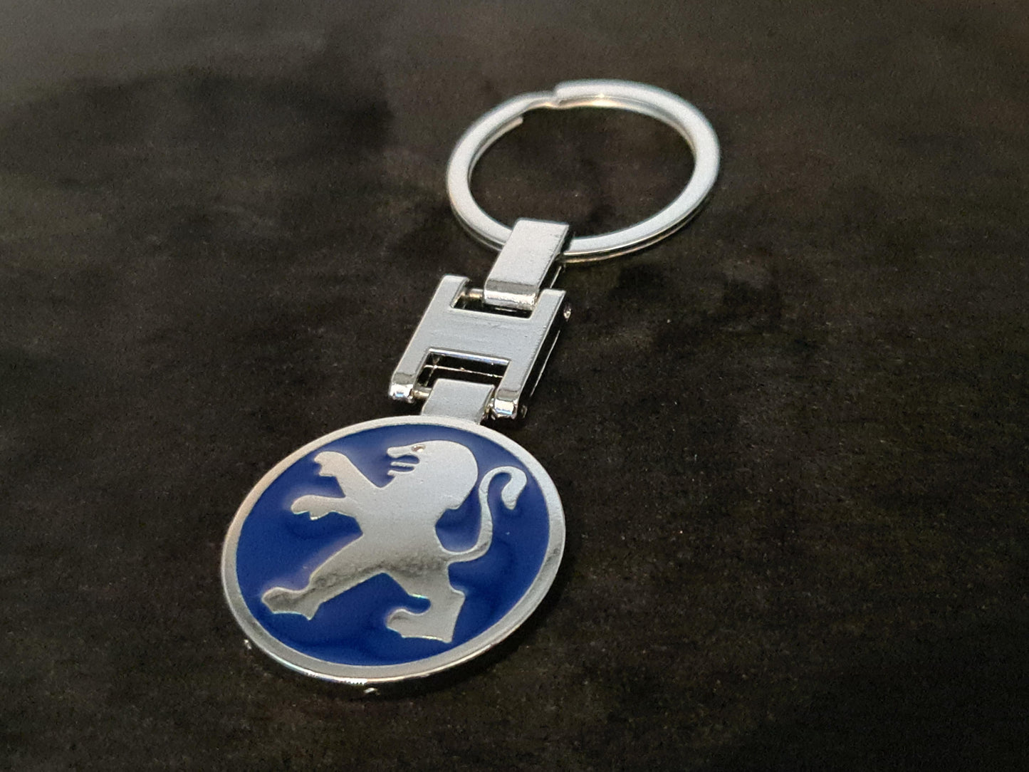 Peugeot Logo Keyring