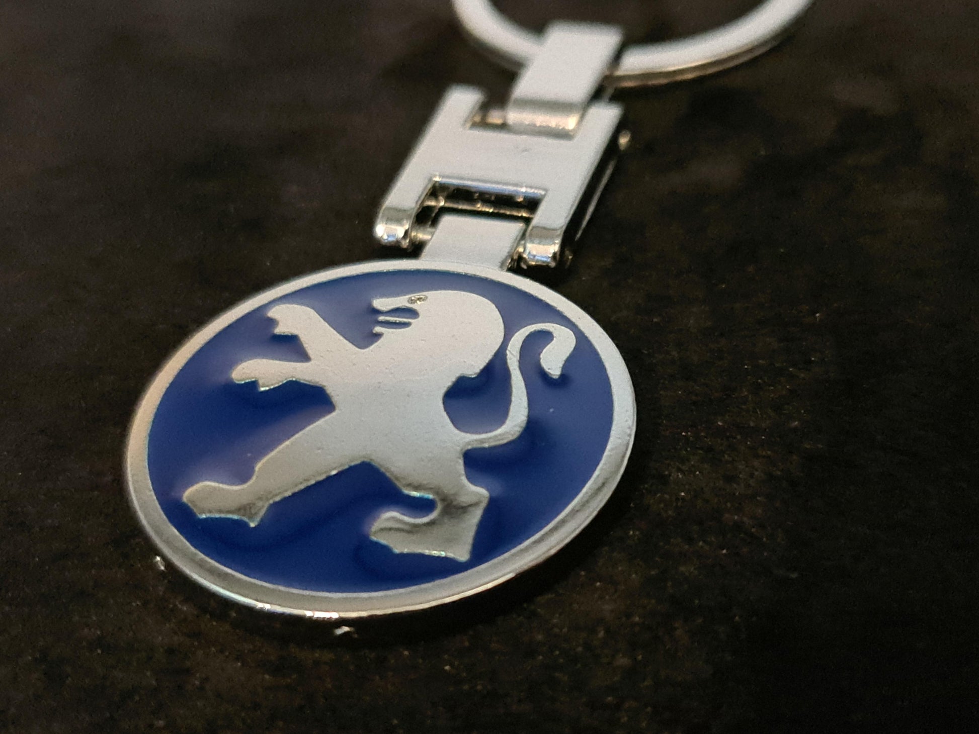 Peugeot Logo Keyring