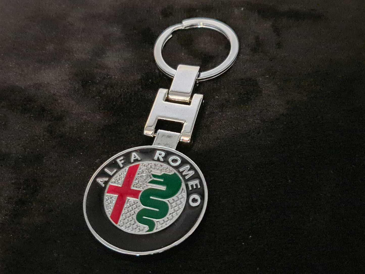 Alfa Romeo Logo Keyring