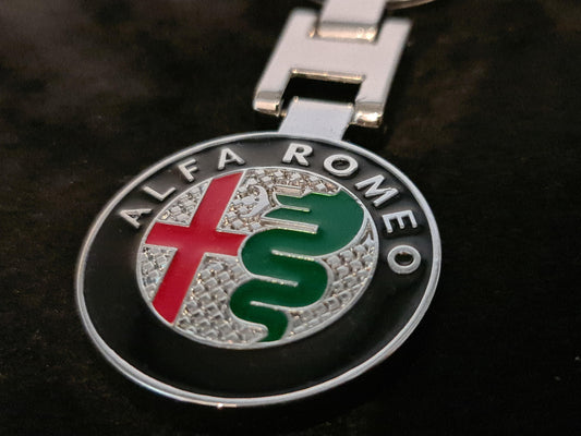 Alfa Romeo Logo Keyring