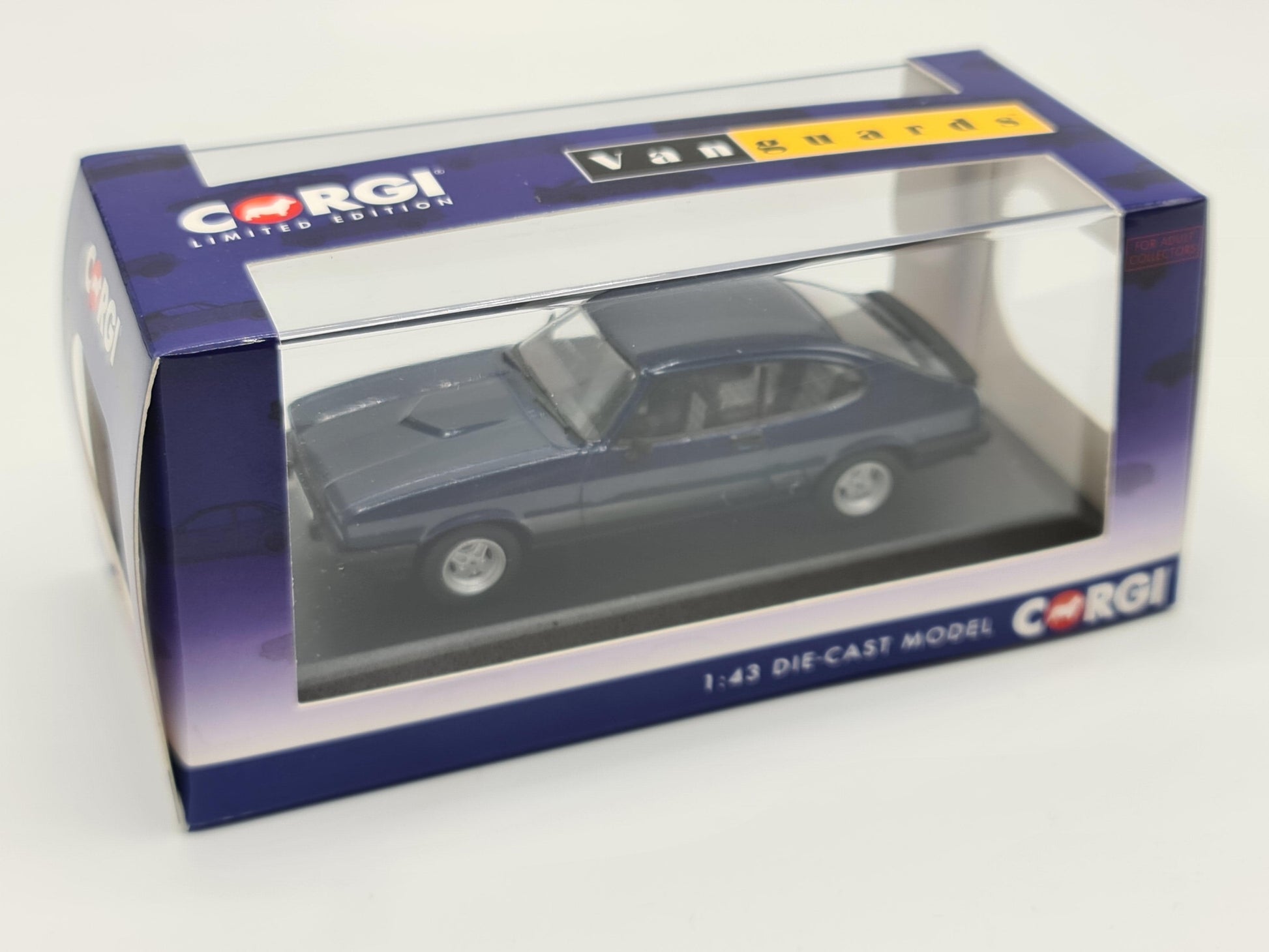 1/43 1981 Ford Capri Mk3 2 S - Corgi Vanguards | Model Car