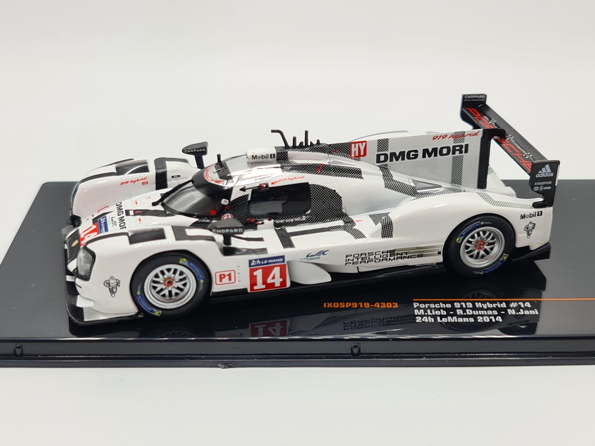1/43 2014 Porsche 919 Hybrid - Lieb / Dumas / Jani | Model Le Mans Car