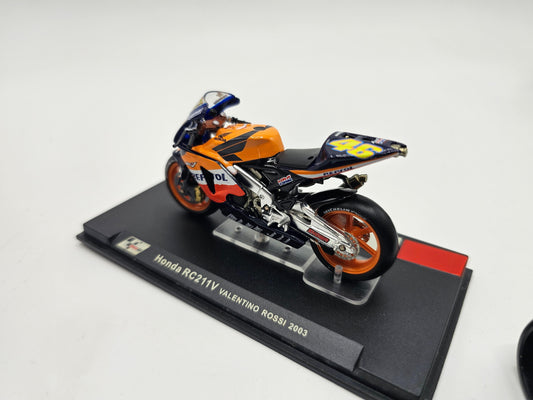 1/24 2003 Honda RC211V - Valentino Rossi | Racing Bike Model