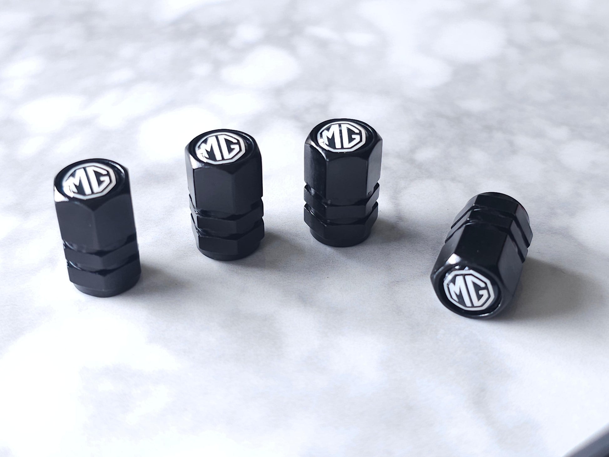 MG Logo Valve Caps