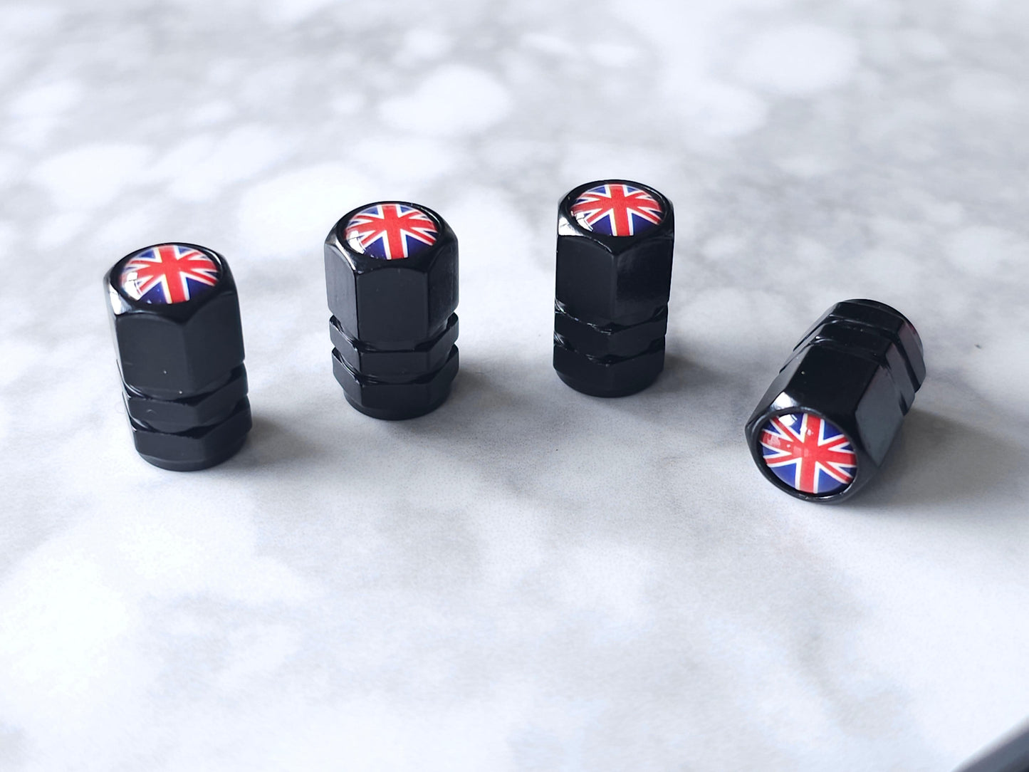 Union Jack Valve Caps