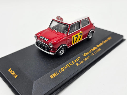 1/43 1967 Morris Mini Cooper S - Monte Carlo Rally - Aaltonen / Liddon