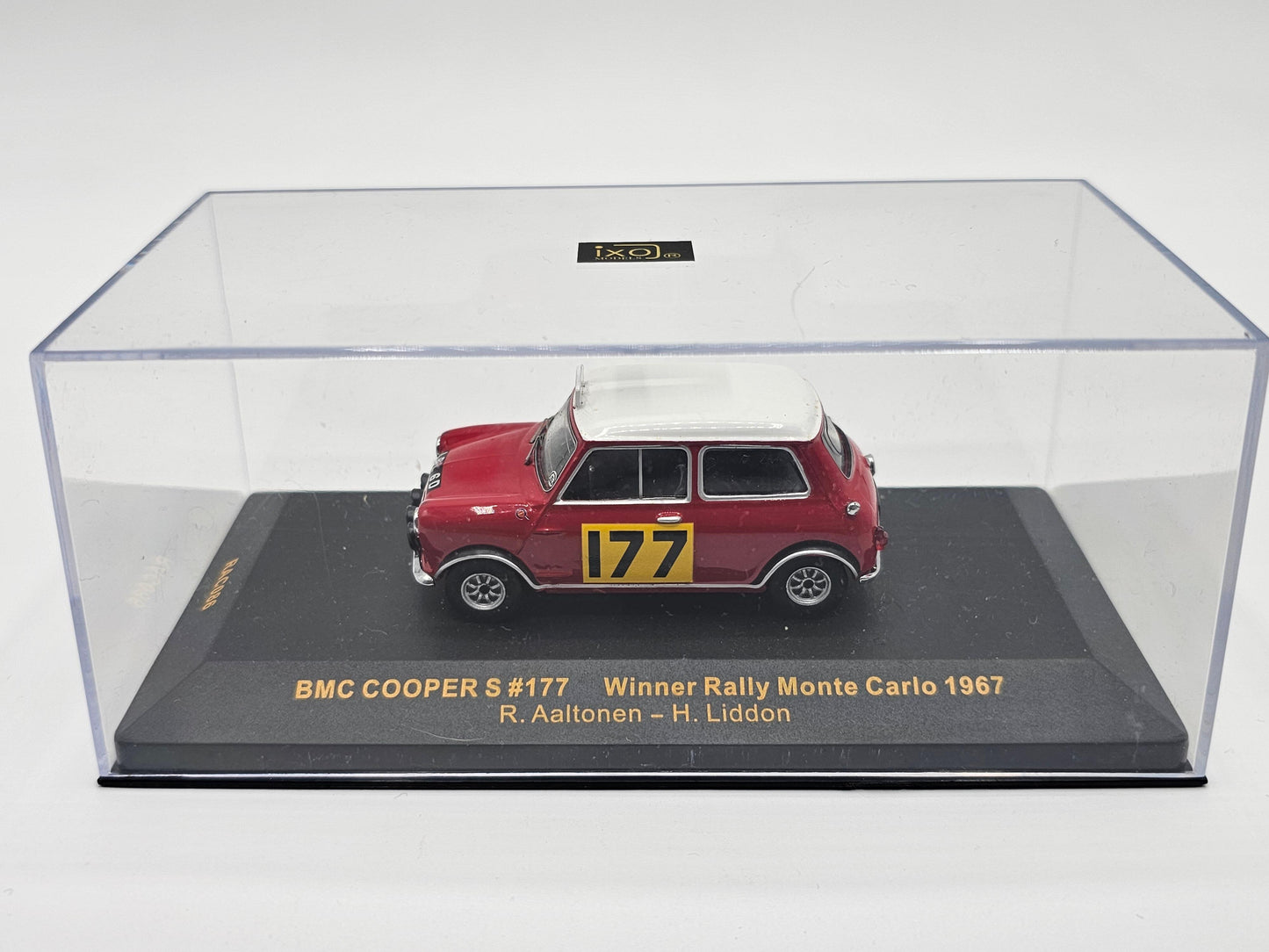 1/43 1967 Morris Mini Cooper S - Monte Carlo Rally - Aaltonen / Liddon