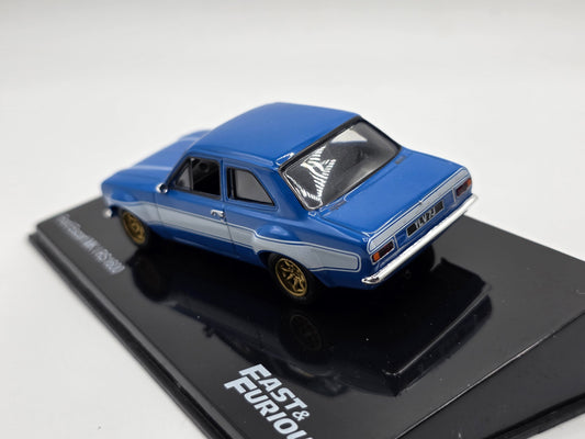 1/43 1972 Ford Escort RS1600 Mk1 - Fast & Furious | Model Car