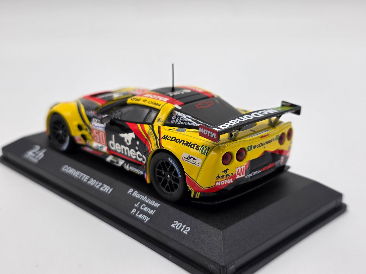 1/43 2012 Chevrolet Corvette ZR1 - Bornhauser / Canal / Lamy | Model Le Mans Car
