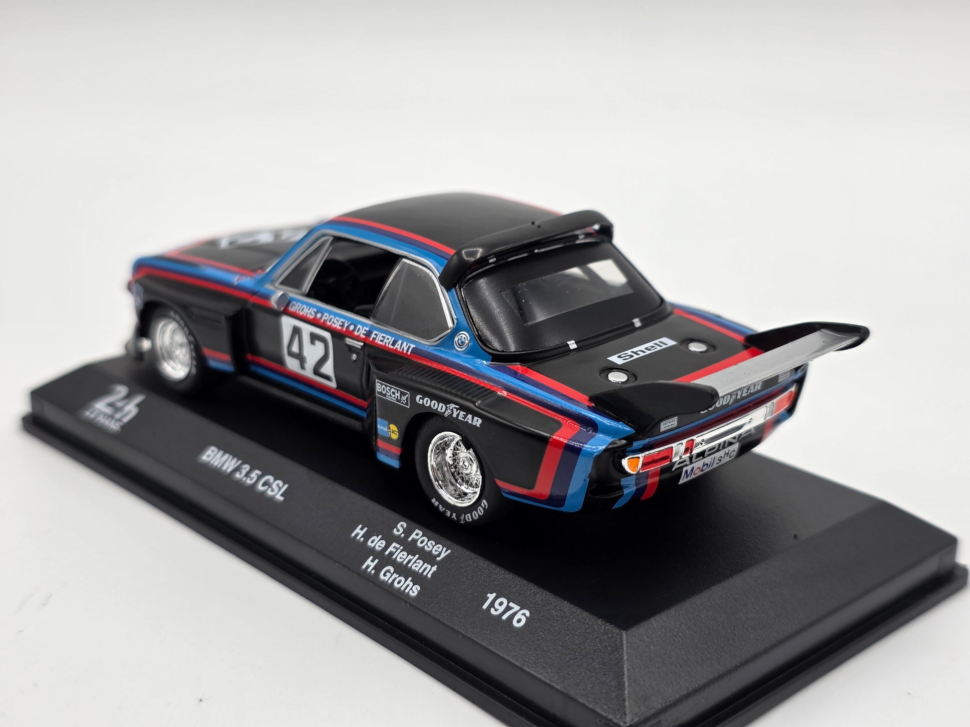 1/43 1976 BMW 3.5 CSL - Grohs / Posey / de Fierlandt | Model Car