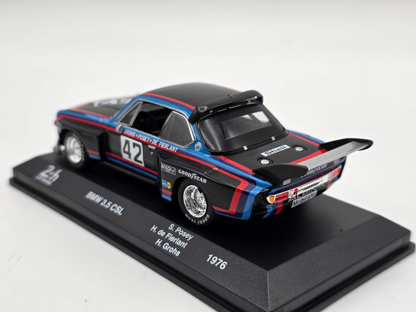 1/43 1976 BMW 3.5 CSL - Grohs / Posey / de Fierlandt | Model Le Mans Car
