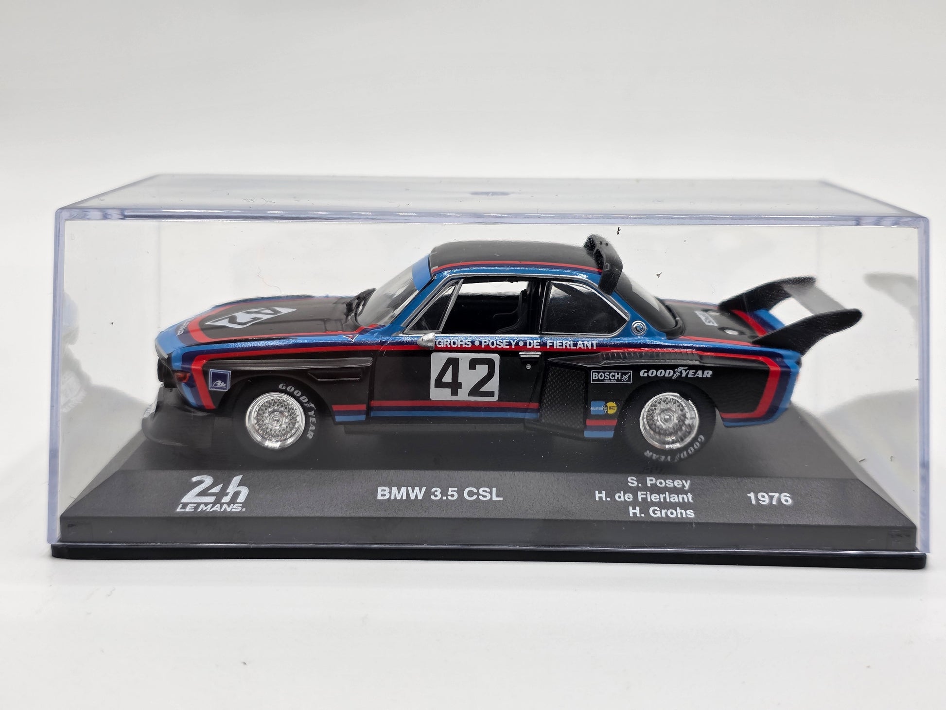 1/43 1976 BMW 3.5 CSL - Grohs / Posey / de Fierlandt | Model Le Mans Car