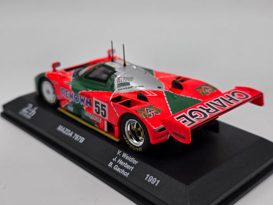 1/43 1991 Mazda 787B - Herbert / Weidler / Gachot | Model Le Mans Car