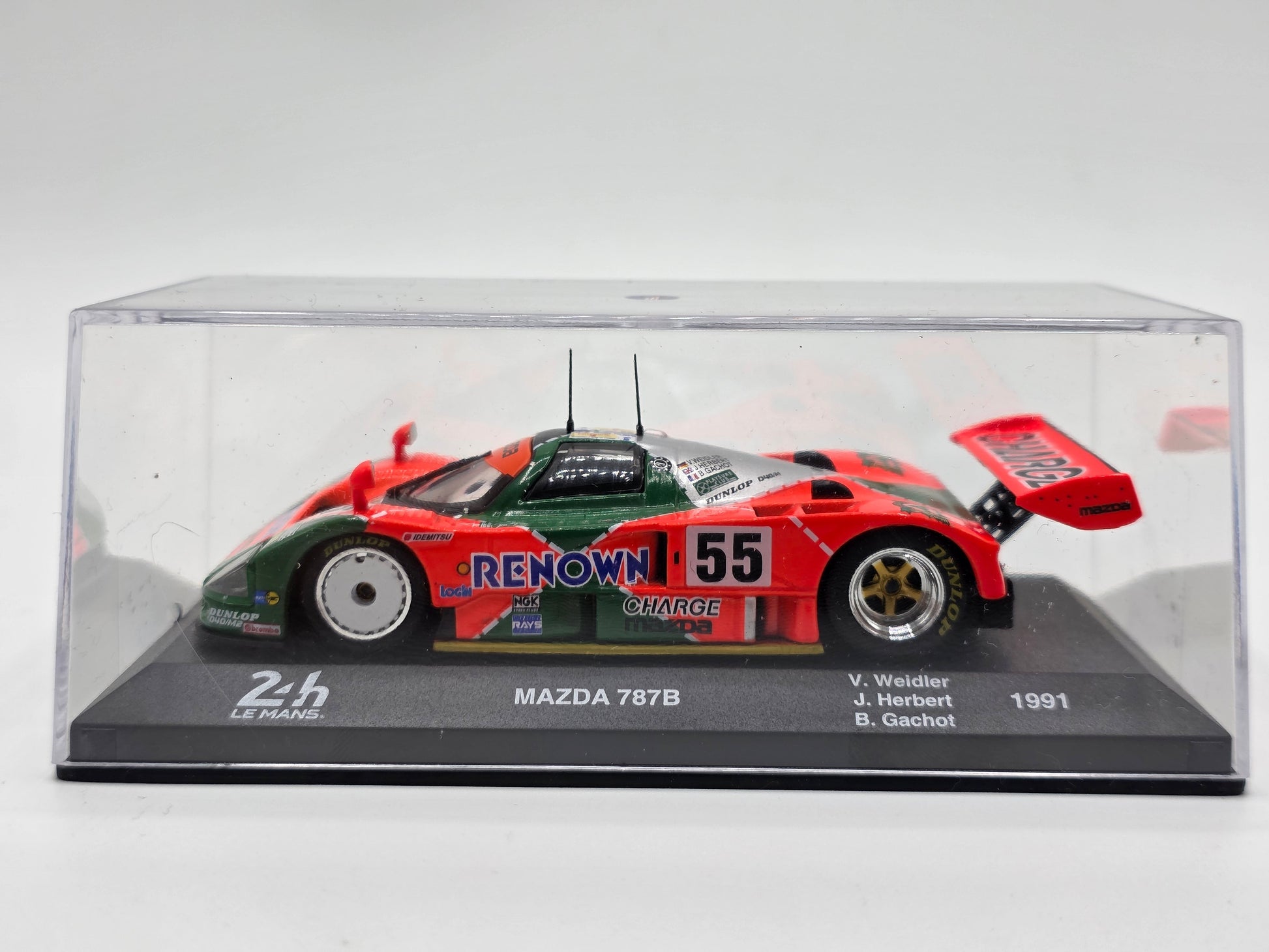 1/43 1991 Mazda 787B - Herbert / Weidler / Gachot | Model Le Mans Car