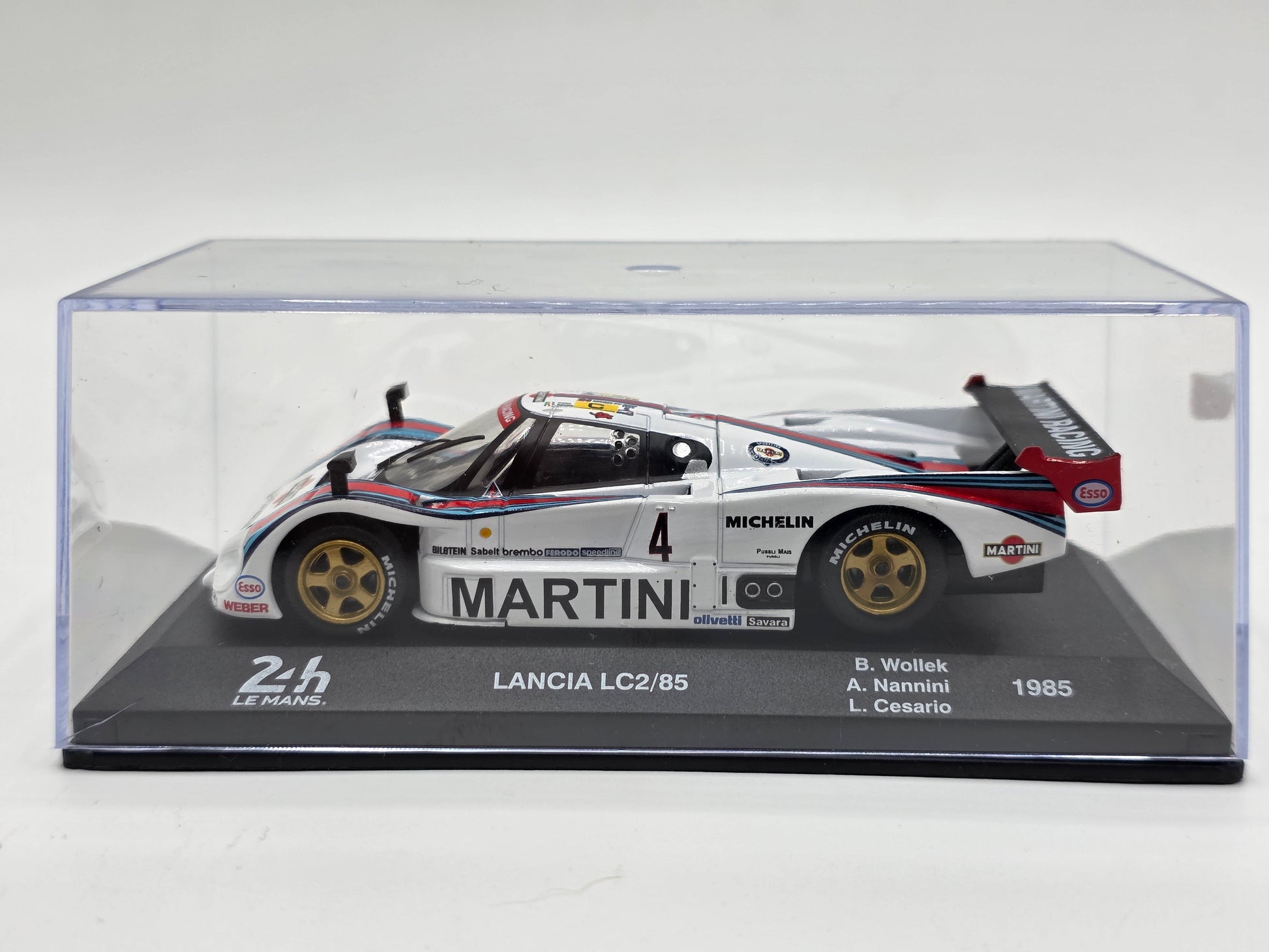 1/43 1985 Lancia LC2/85 - Wollek / Nannini / Cesario | Model Le Mans Car