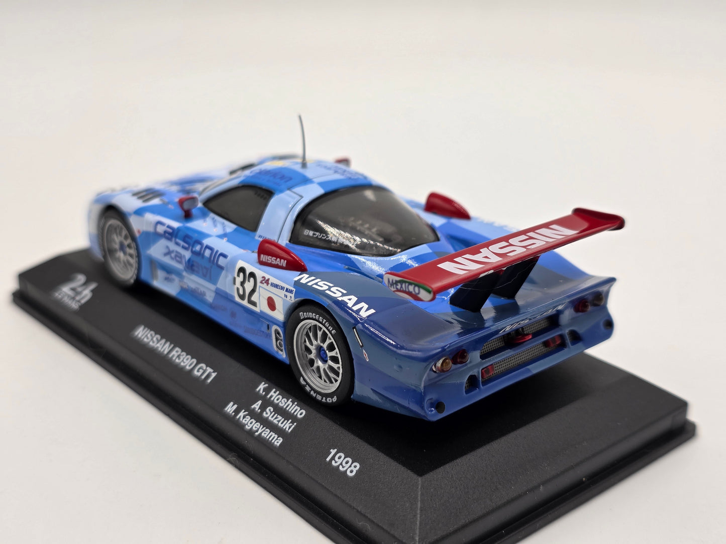 1/43 1998 Nissan R390 GT1 - Suzuki / Hoshino / Kageyama | Model Le Mans Car