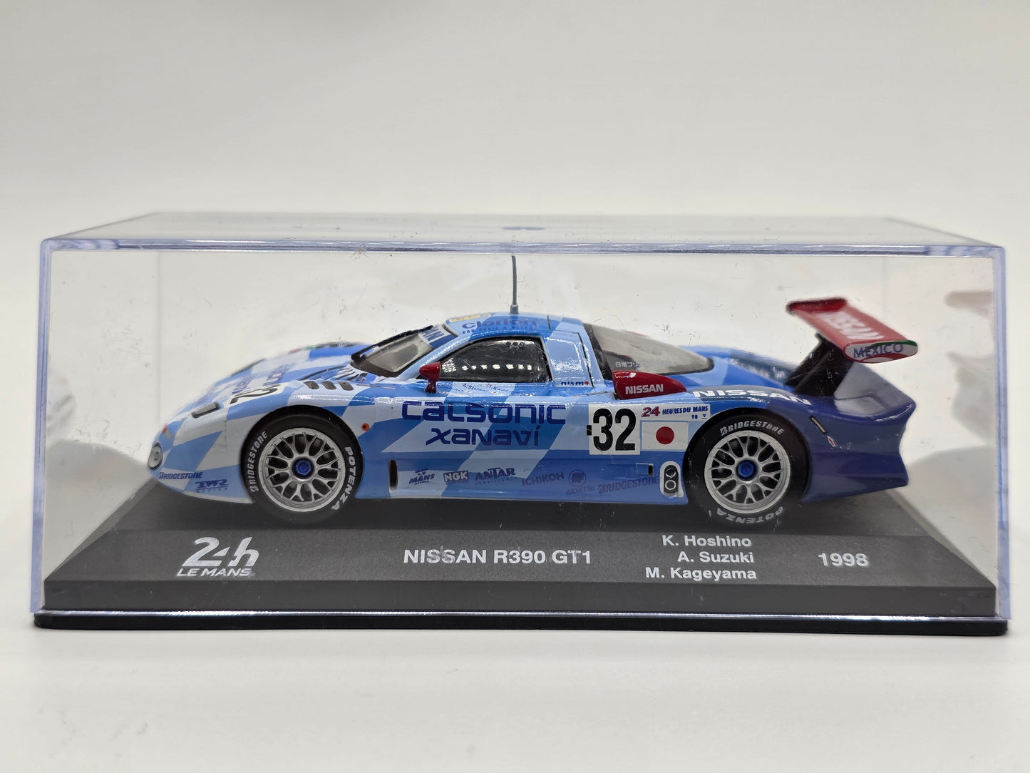 1/43 1998 Nissan R390 GT1 - Suzuki / Hoshino / Kageyama | Model Le Mans Car