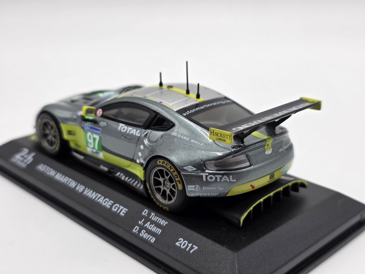 1/43 2017 Aston Martin V8 Vantage GTE - Turner / Adam / Serra | Model Le Mans Car