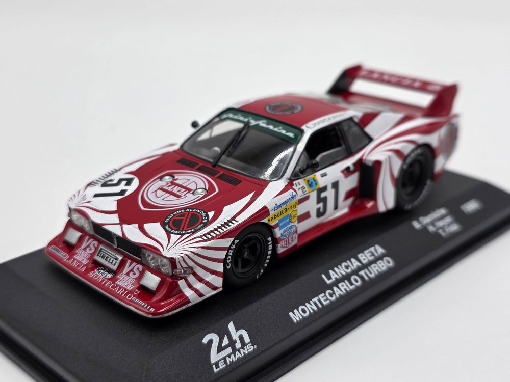 1/43 1980 Lancia Beta Montecarlo Turbo - Heyer / Fabi / Darniche | Model Le Mans Car