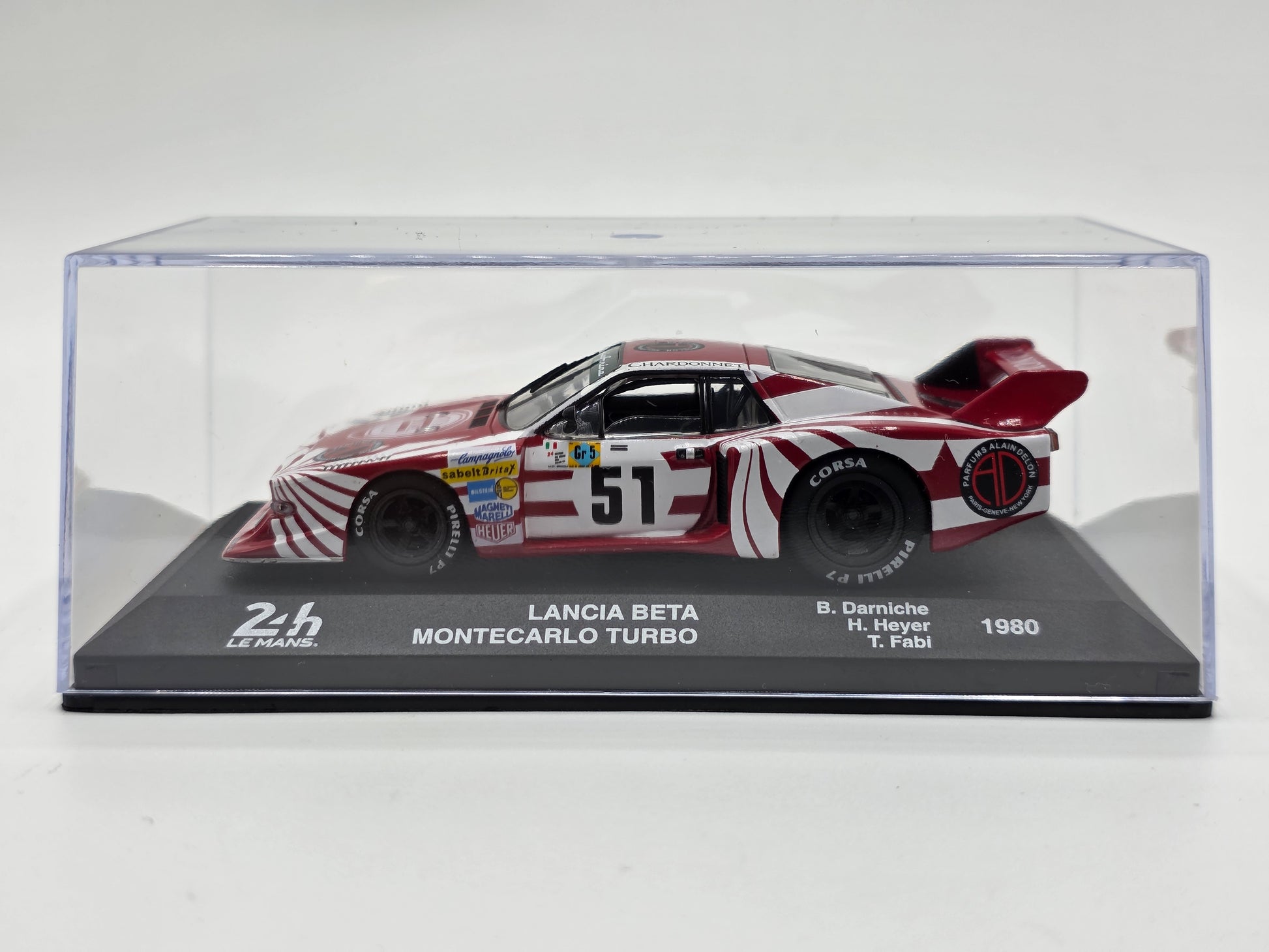 1/43 1980 Lancia Beta Montecarlo Turbo - Heyer / Fabi / Darniche | Model Car