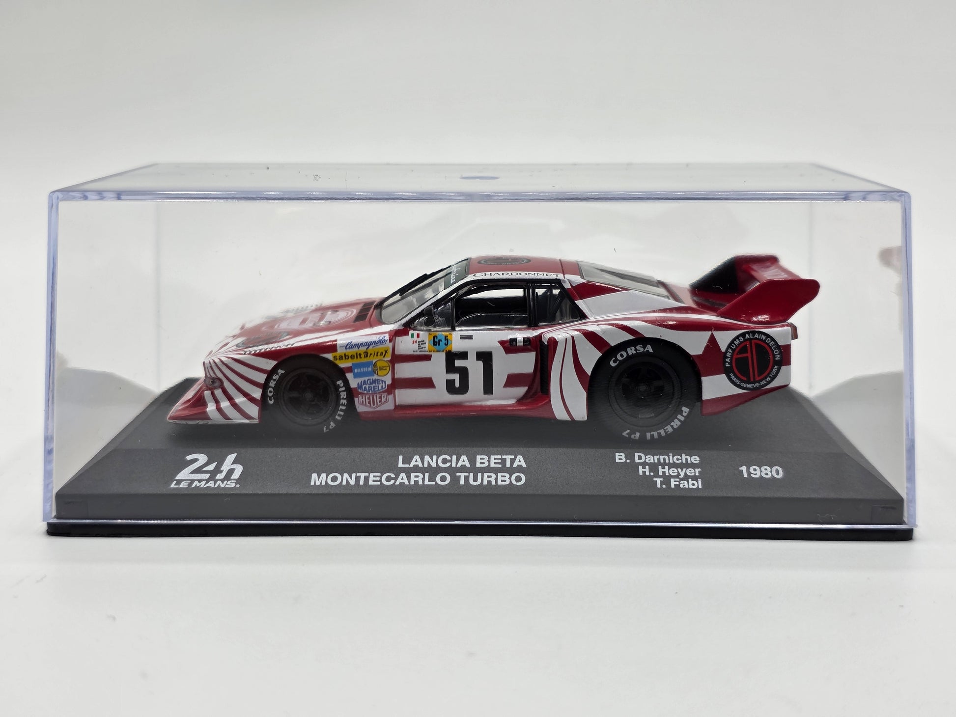 1/43 1980 Lancia Beta Montecarlo Turbo - Heyer / Fabi / Darniche | Model Le Mans Car