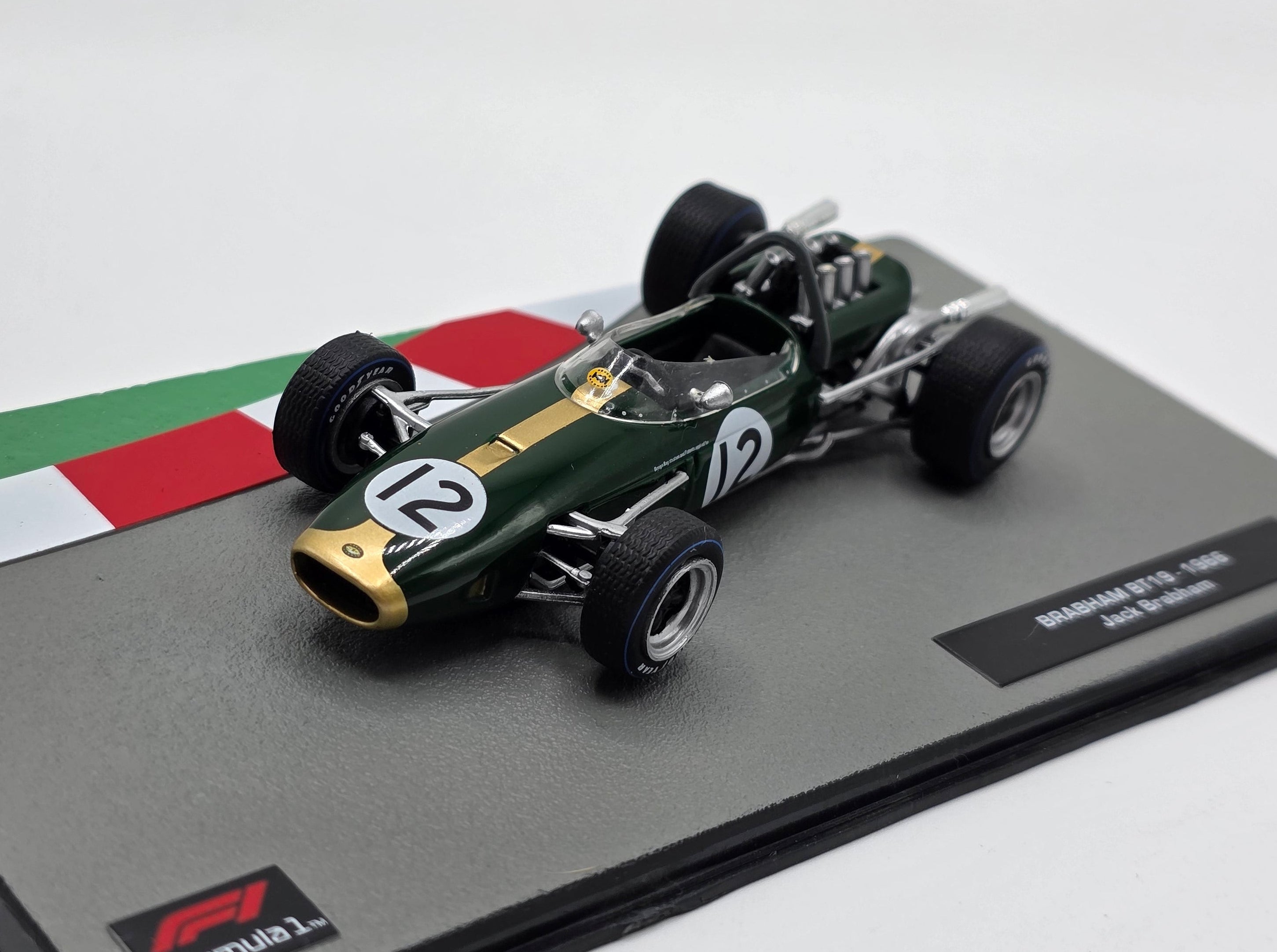 1/43 1966 Brabham BT19 - Jack Brabham | Model Car - Obsessed With Cars