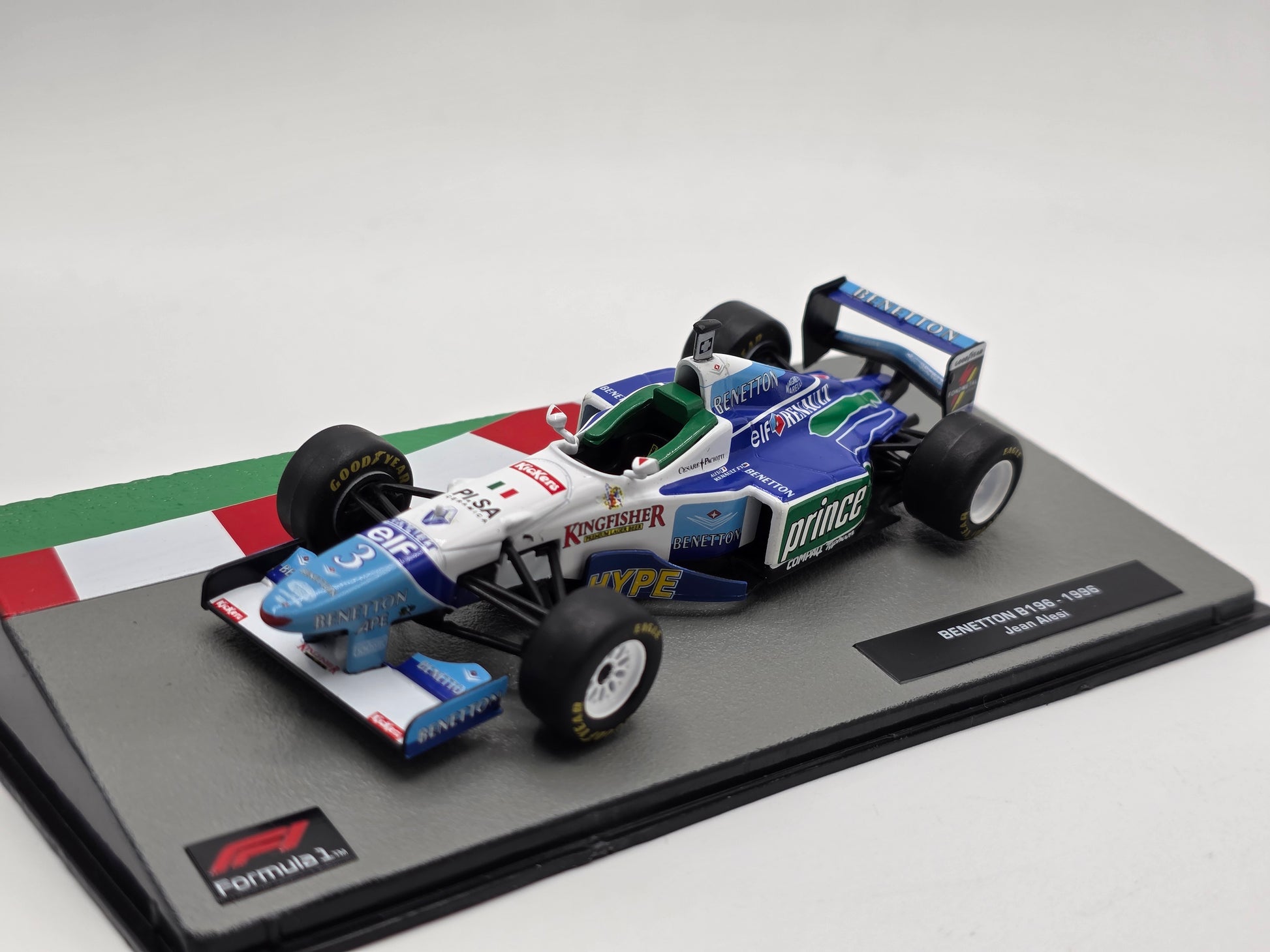 1/43 1996 Benetton B196 - Jean Alesi | Model F1 Car