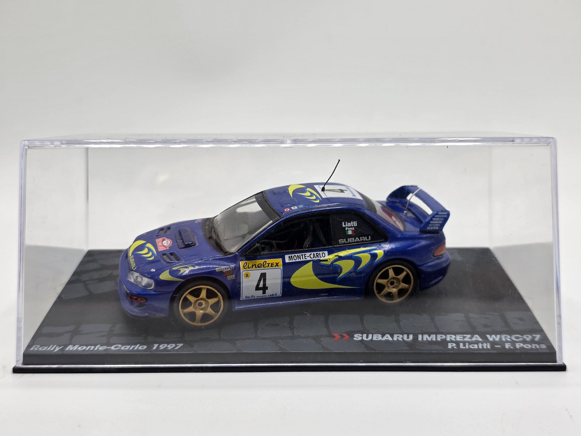 1/43 1997 Subaru Impreza WRC97 - Rally Monte Carlo - Liatti / Pons | Model Rally Car