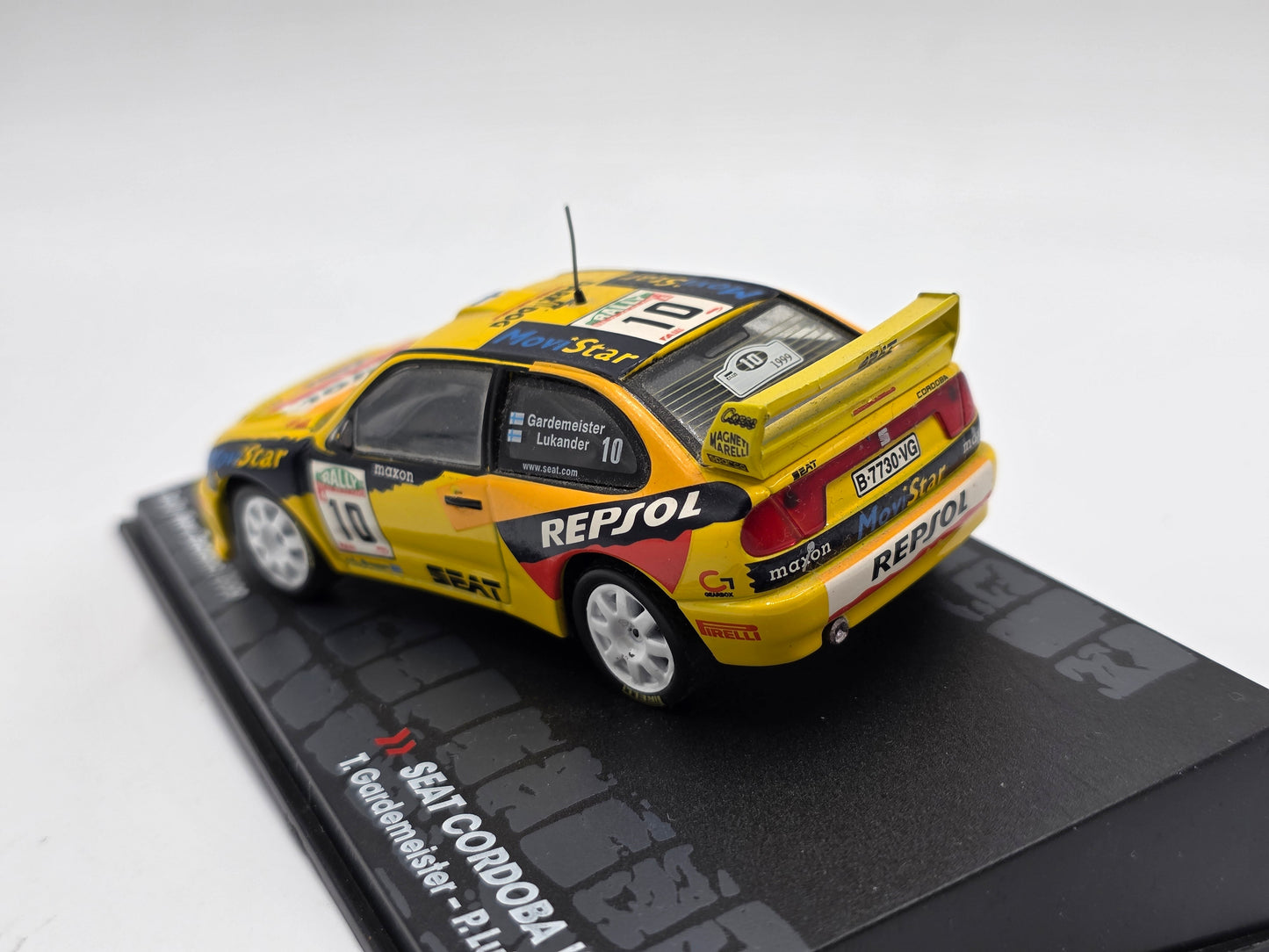 1/43 1999 Seat Cordoba WRC - Rally New Zealand - Gardemeister / Lukander | Model Rally Car