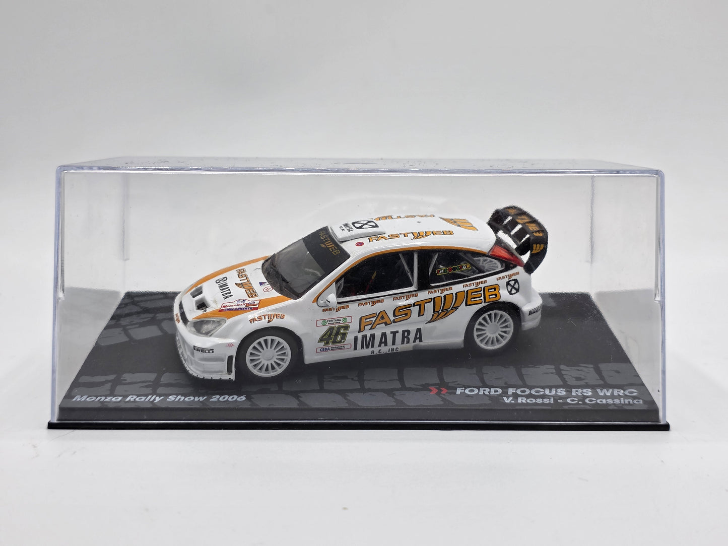 1/43 2006 Ford Focus RS WRC - Monza Rally Show - Rossi / Cassina | Model Rally Car