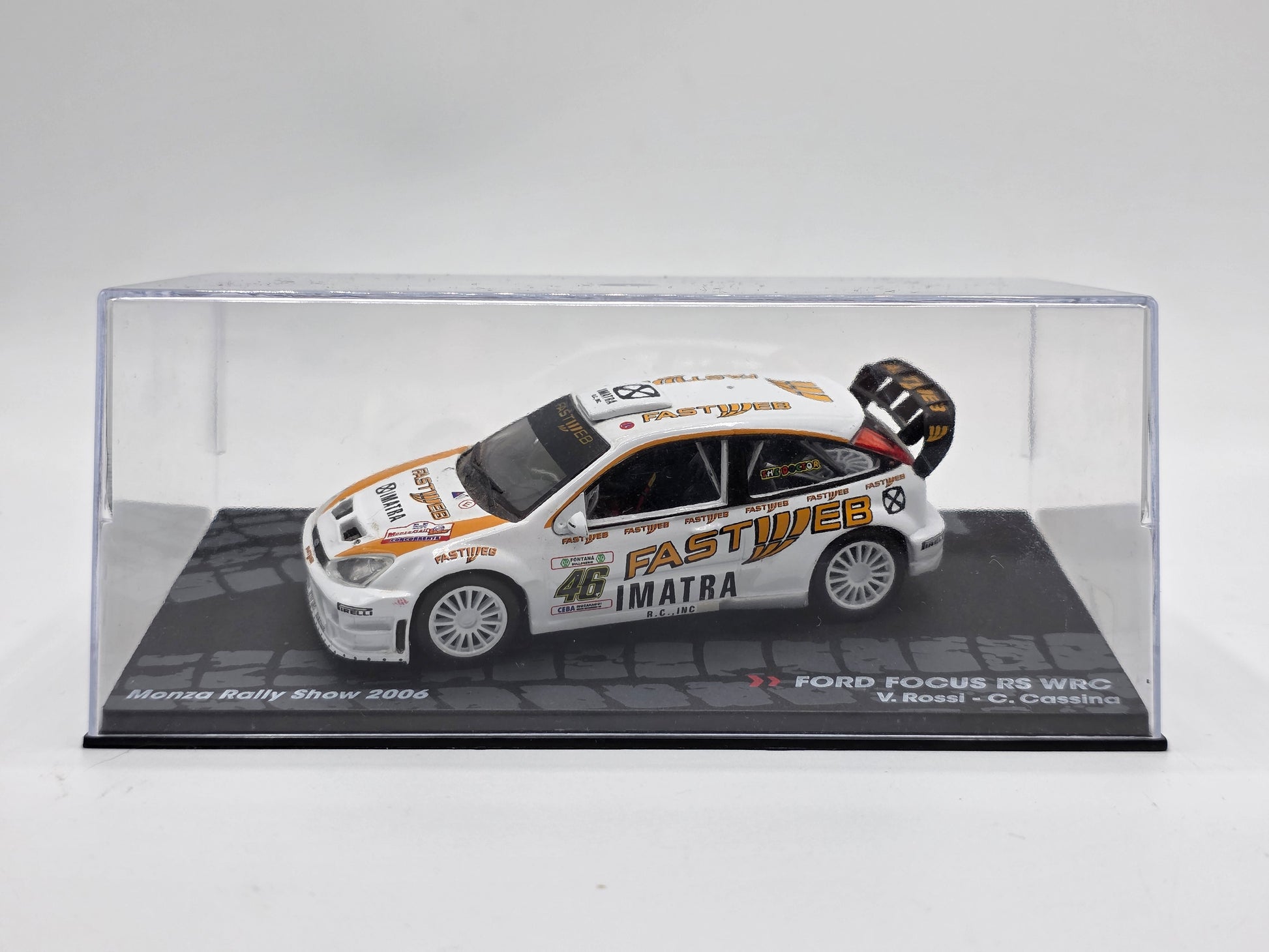 1/43 2006 Ford Focus RS WRC - Monza Rally Show - Rossi / Cassina | Model Rally Car
