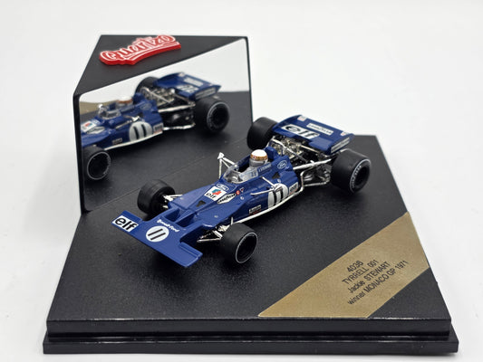 1/43 1971 Tyrrell 001 - Jackie Stewart - Quartzo | Model F1 Car