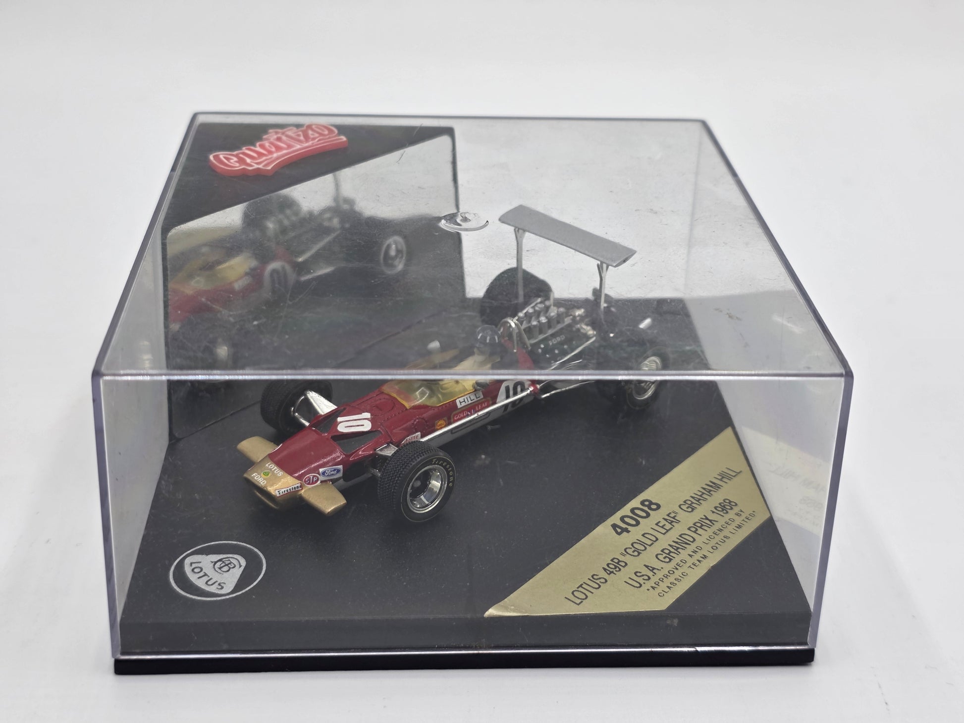 1/43 1968 Lotus 49B - Graham Hill - Quartzo | Model F1 Car