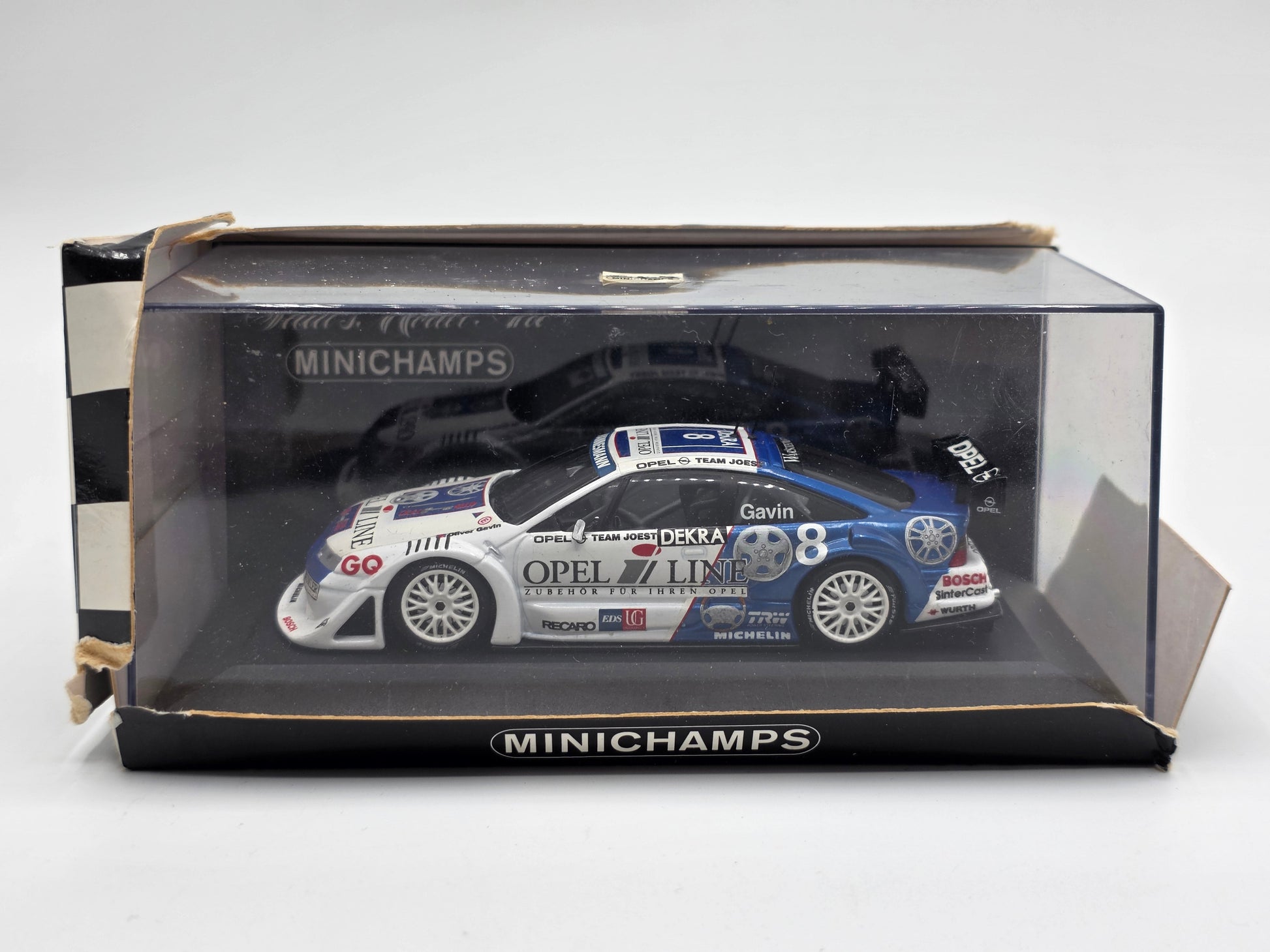 1/43 1996 Opel Calibra - DTM/ITC - Oliver Gavin - Minichamps | Model Car