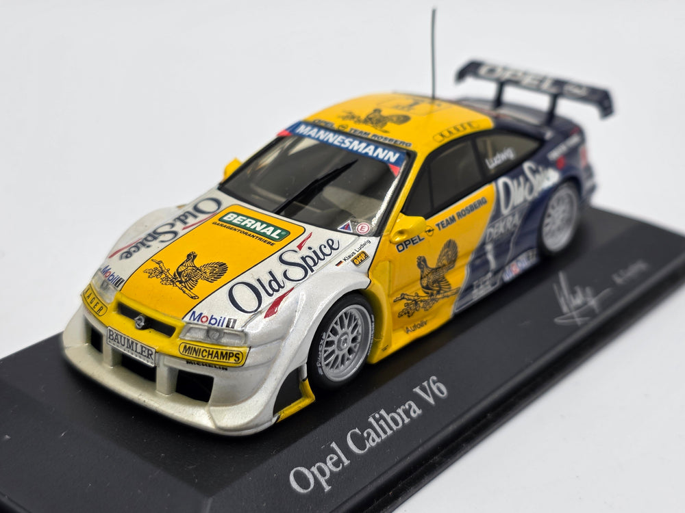 1/43 1995 Opel Calibra - DTM - Klaus Ludwig - Minichamps | Model Car