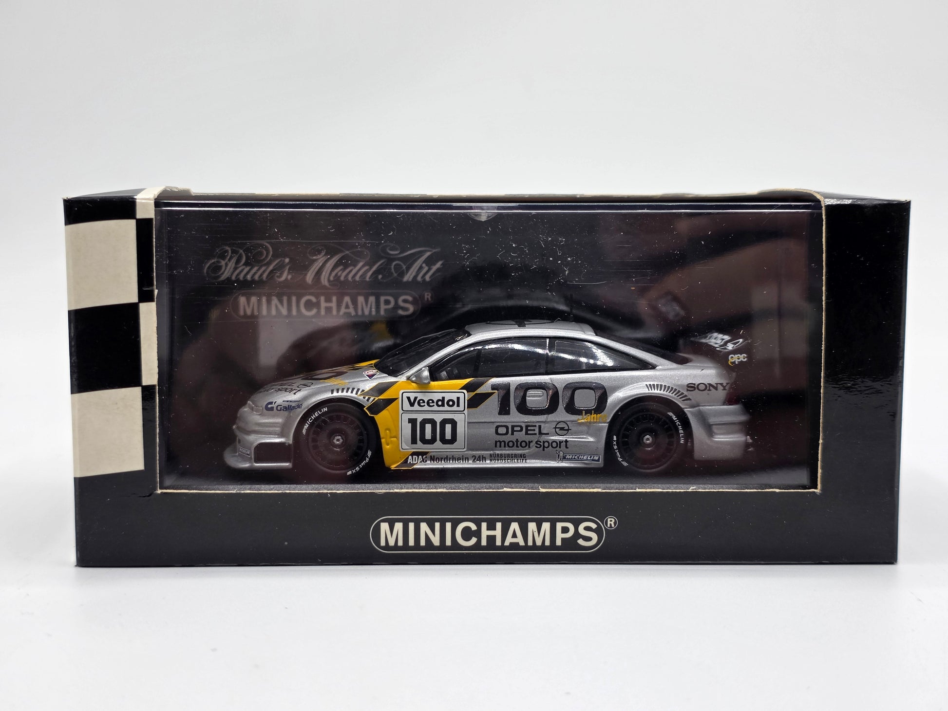 1/43 1999 Opel Calibra - 24h Nurburgring - Voker Strycek - Minichamps | Model Car